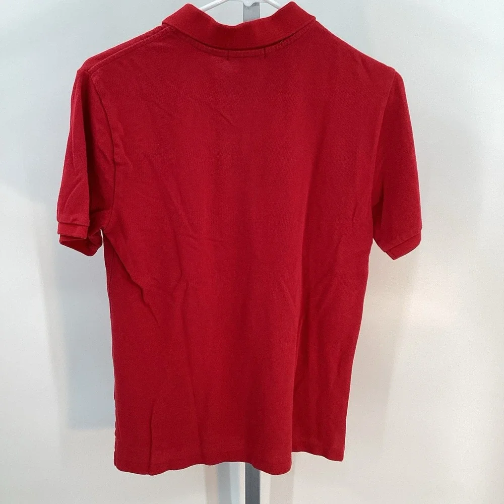 Boys Polo Ralph Lauren Big Pony Short Sleeve‎ Golf Polo- Red- Lg (14/16)
